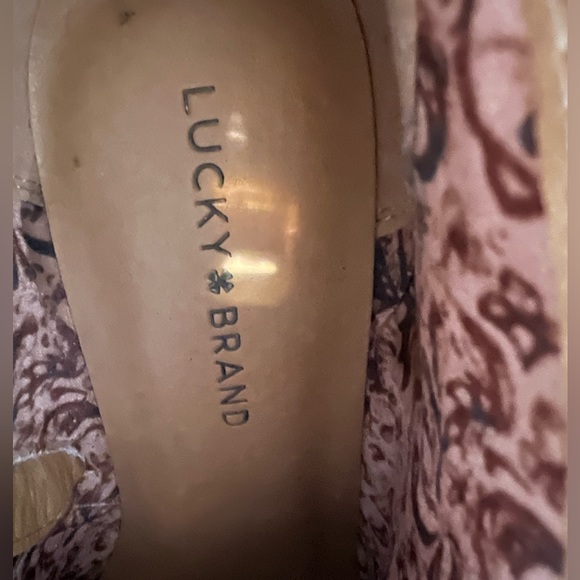 Lucky Brand Women's Basel Ankle Bootie in Toffee size 8.5 Like new! - Picture 5 of 8